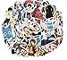 DZCYAN 52 Pcs / Set Fairy Tail Graffiti Autocollants Comics Japonais pour Planche À roulettes Moto Bagages Ordinateur Portable Portable Jouet Cool Pegatinas