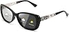 FEISEDY Polarized Women Sunglasses Retro Shades Photochromic Lens Sparkling Crystal Sunglasses UV400 Protection B0144
