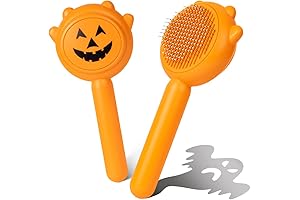 Pumpkin Pet Brush Dog