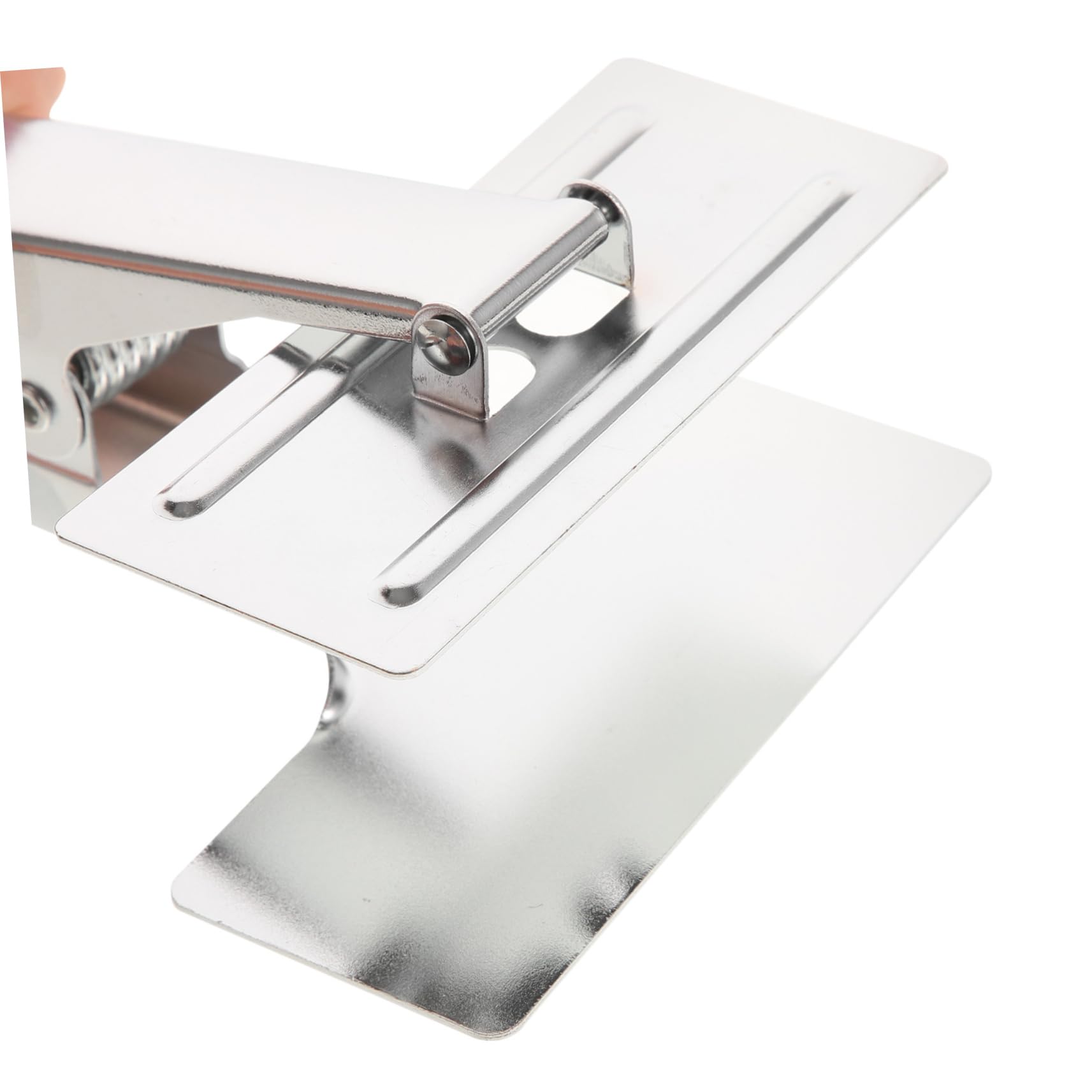 OSALADI 4 Stück Stoffklemme Stich groß Jumbo zum Nähen Tuch Strickklemme für Handarbeit praktischer Quilt-Clip Nähclip Nähklammer zum Selbermachen Lineal-Quiltclip Rostfreier Stahl Silber