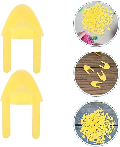 Miniatura 4 de KALLORY 150 piezas de muñeca de pato, boca de pollo falso, pico de pájaro de plástico, accesorios para hacer pollo, accesorios para fiesta de