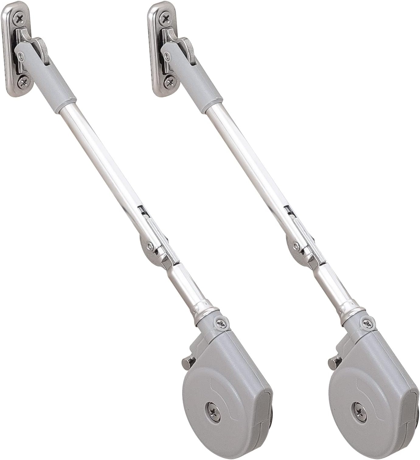 Toy Box Hinges Soft Close，Slow Closing lid Support Hinge (2PCS 200N