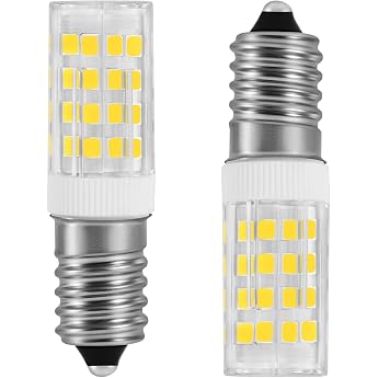 E14 LED 3W Equivalent to 40W Incandescent Bulb 350LM Cool White 6000k Pack of 2