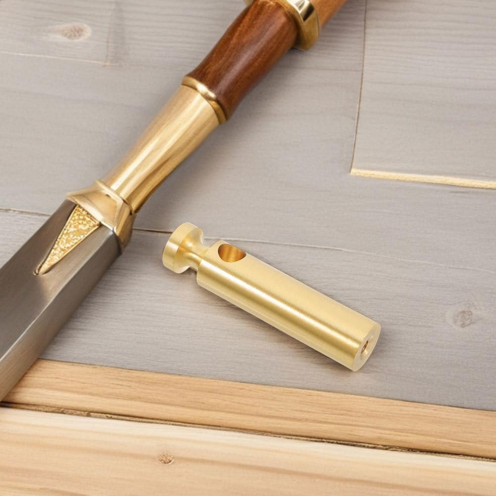 Zerodeko Furniture Railing Post End Caps, Glass Railing Post Connectors, Solid Brass Gallery Spindles for Wine Cabinets Bars Cart, 2. 55x0. 59inch
