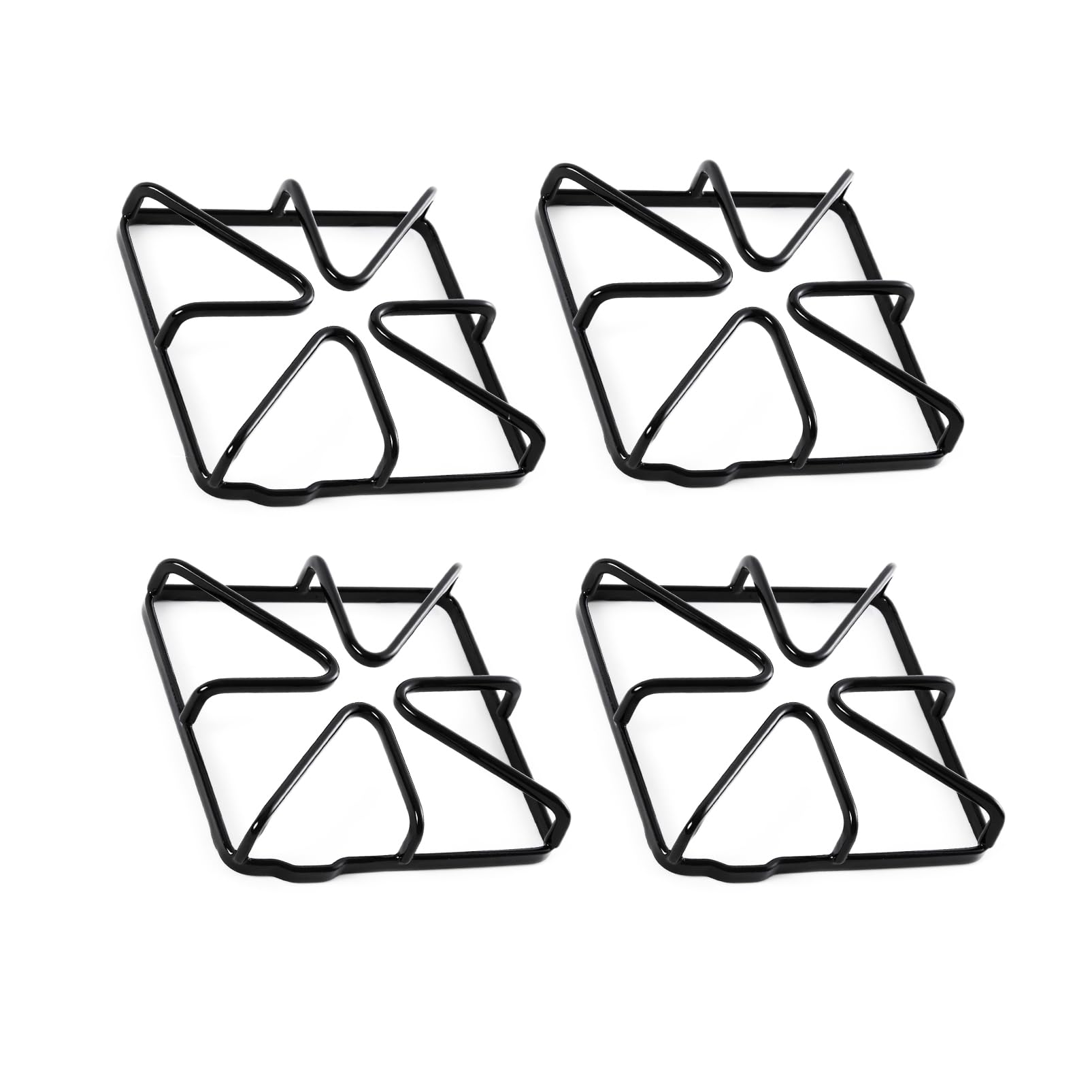 WB31X20643 Burner Grates Cooktop Replacement Parts for GE Hotpoint Stove Grates Kenmore Gas Range Grates JGBS60DEF1WW Metal Steel Rack Surface Stove