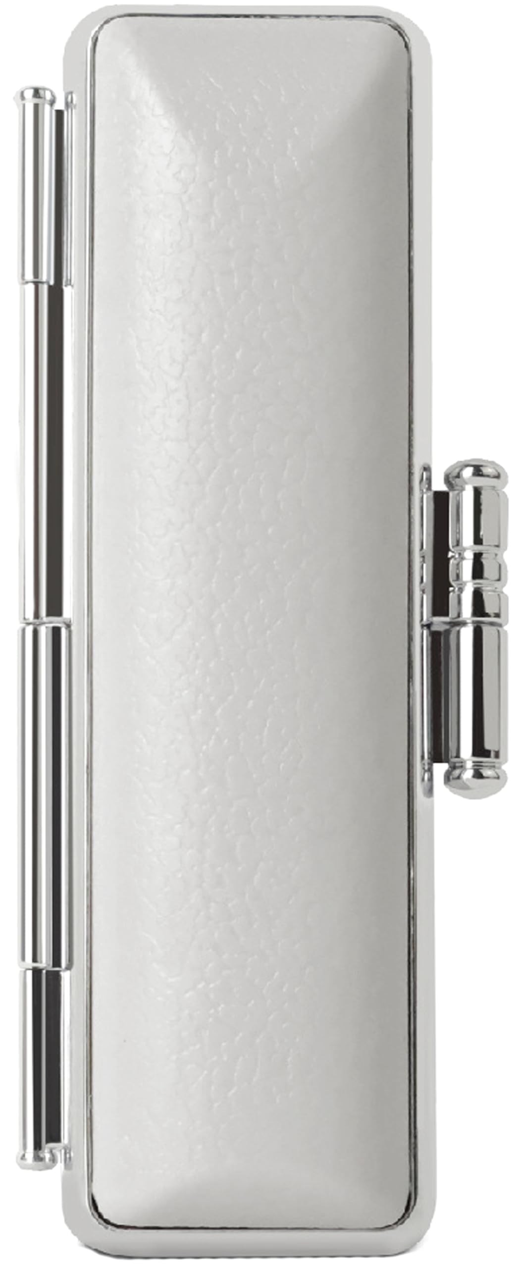 Wabeko Rayshi Seal Case with Ink—Silver