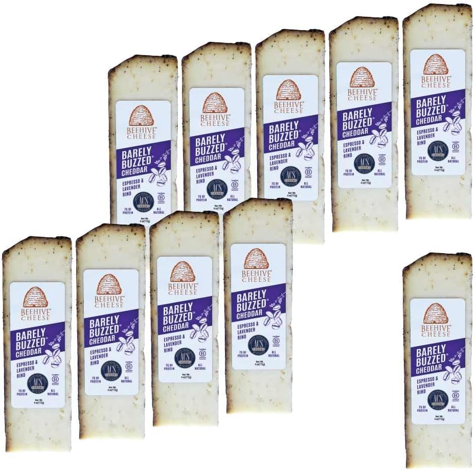 - Beehive Barely Buzzed Cheese, 4 oz, 10 Pack