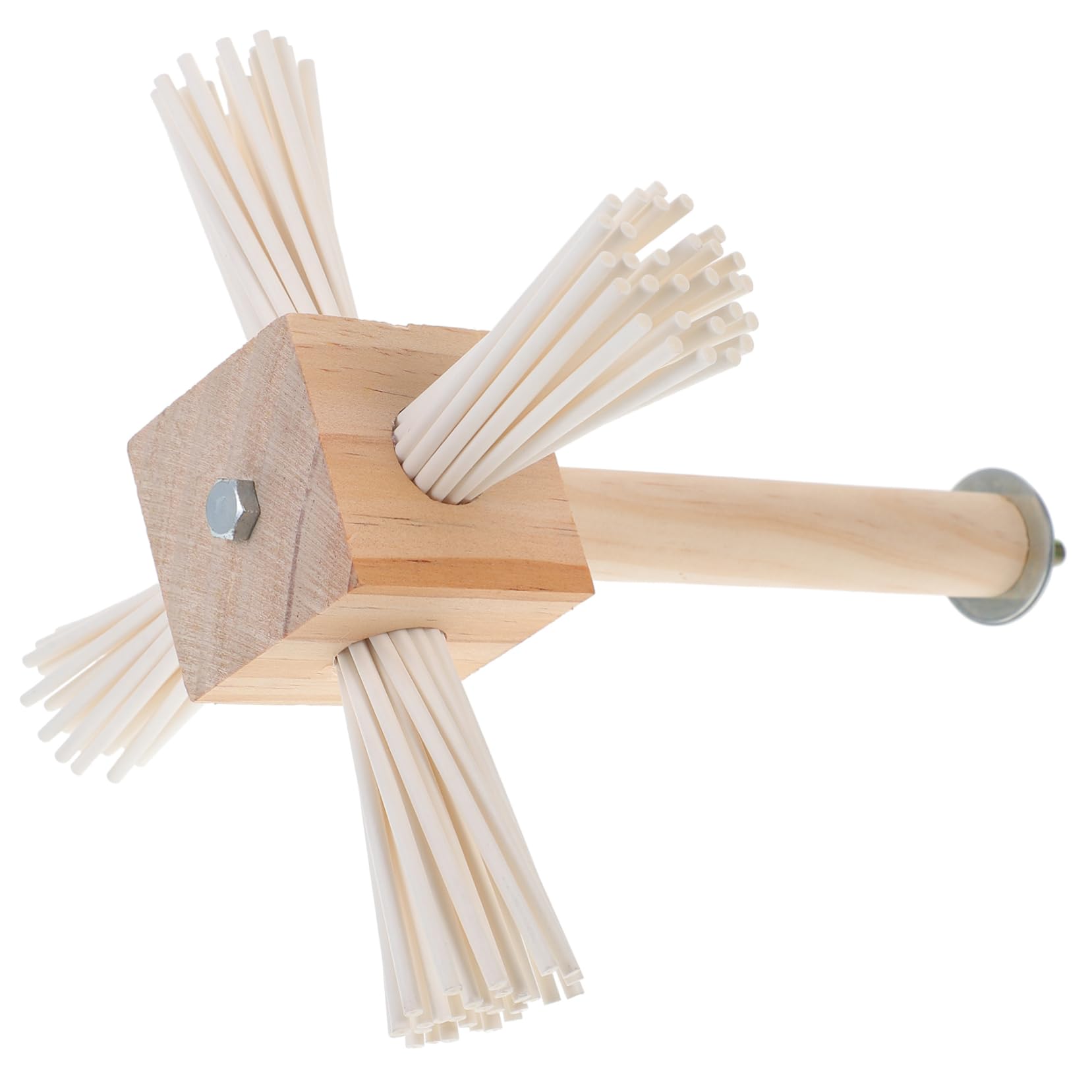 Toddmomy 5piezas Perchero Giratorio para Pájaros Soporte De Juguete para Barra De Percha para Jaula Accesorio De Actividad para Aves Estimulación y Entretenimiento