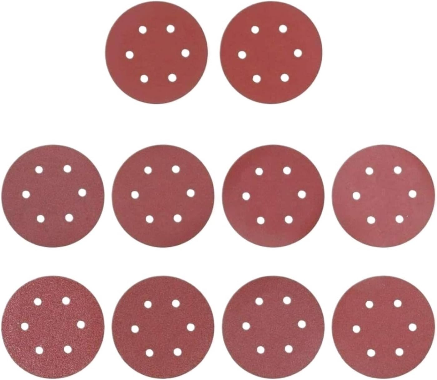 Sandpaper, Sanding disc,9inch Sandpaper 225mm 6 Hole Sanding Paper 40-2000grit Electric Wall Polisher Furniture Wood Products Grinding Polishing(150Grit)