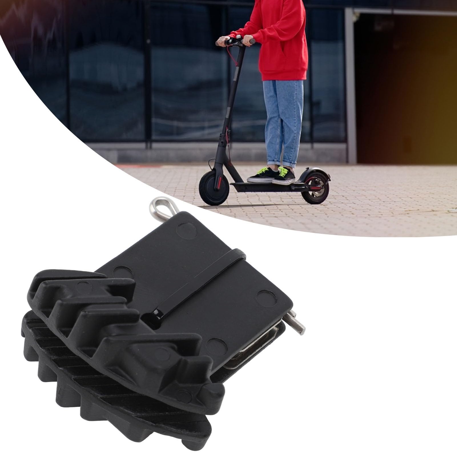 Pastiglie Freno per Scooter Elettrico per Mi 4 Pro con Frenata Istantanea e Prestazioni Stabili, Pastiglie Freno in Resina