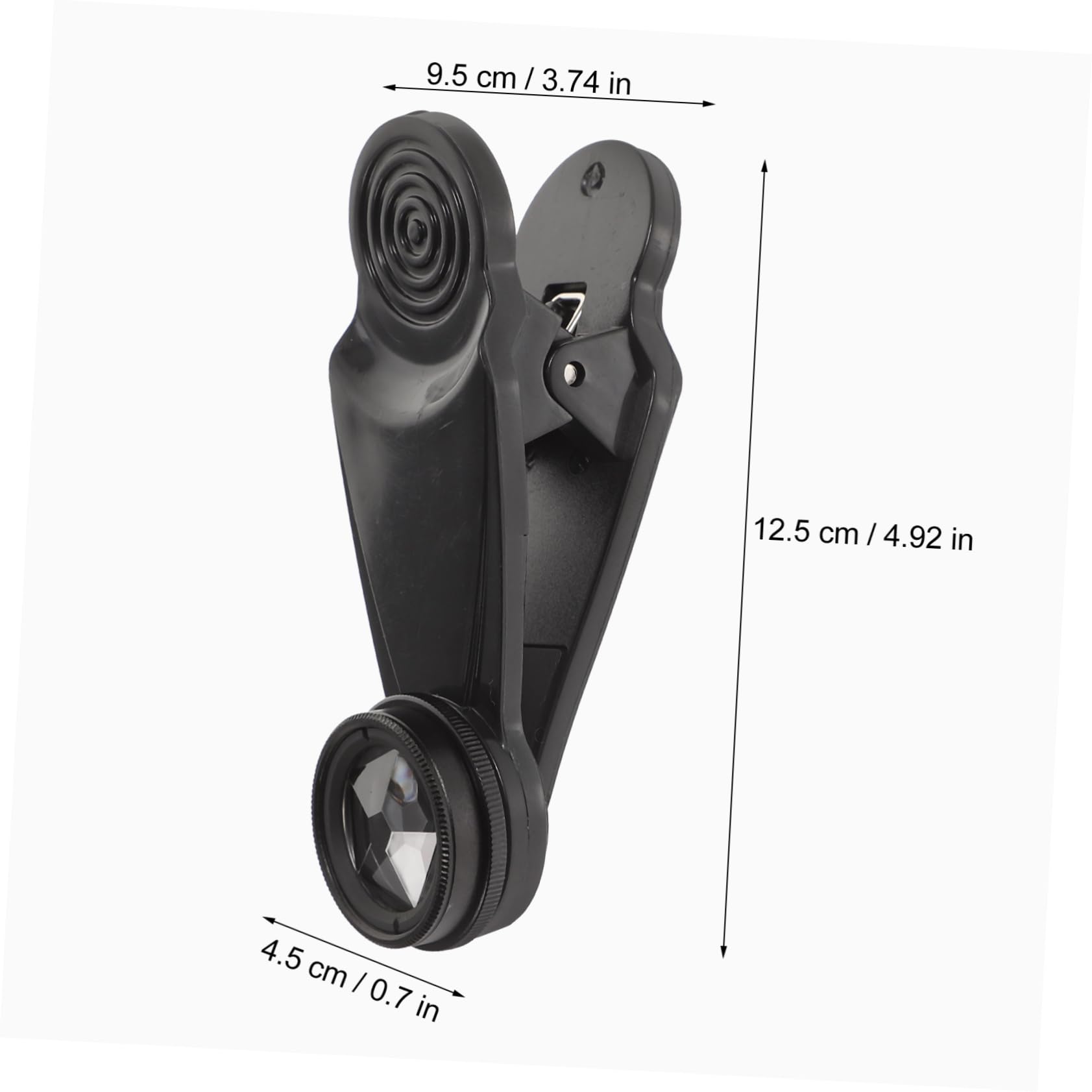 NUOBESTY Per Fotocamera Del Telefono Kit Grandangolare e Fisheye Adatto Per Macro e Teleobiettivo Include Cpl Per Scatti Professionali