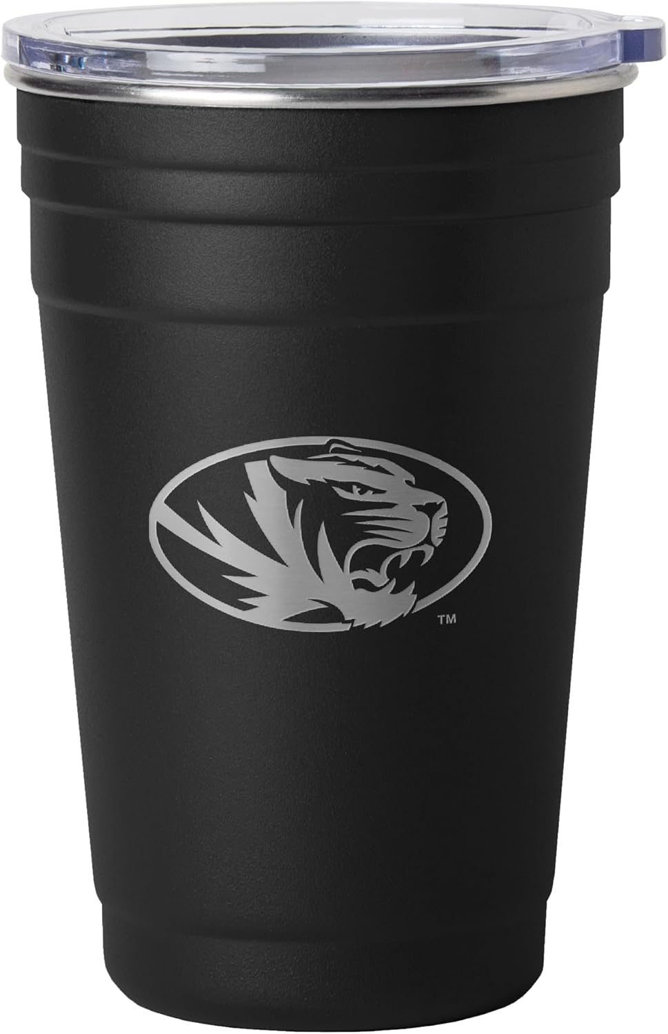Logo Brands Missouri Tigers 22oz Etch Stainless Cup