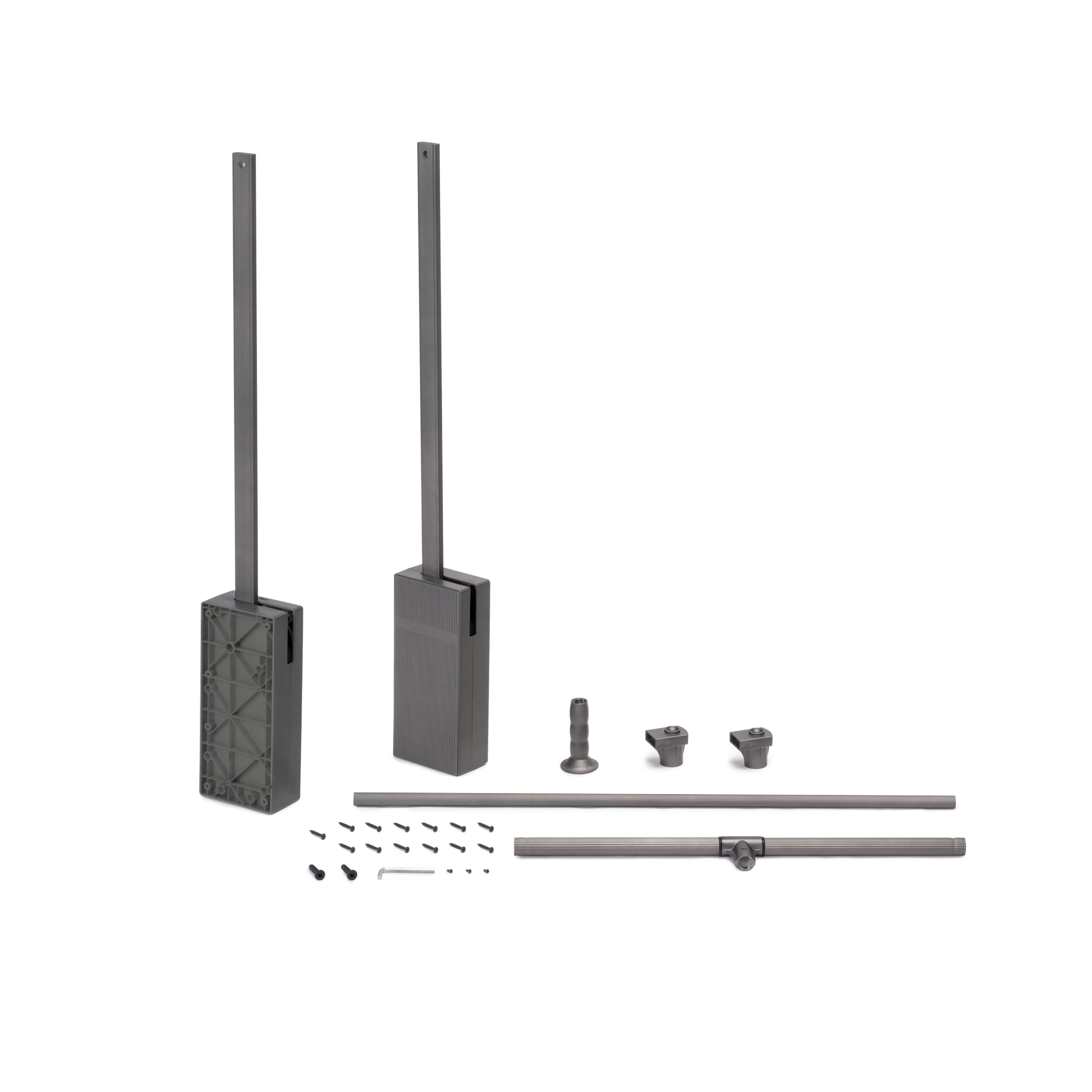 Emuca - Pantograf Sway, 600-830mm, Stal, Aluminium i Plastik, Malowane na kolor tytanowy