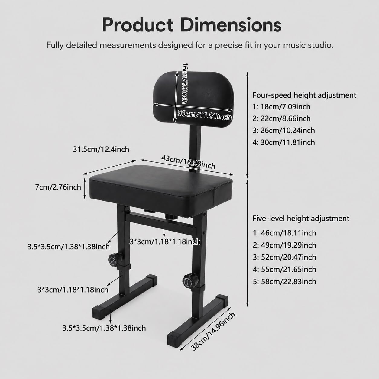 mahoroba　1脚　① Amazon.com: Lzerahera Piano Bench Adjustable Stool, Music Keyboard
