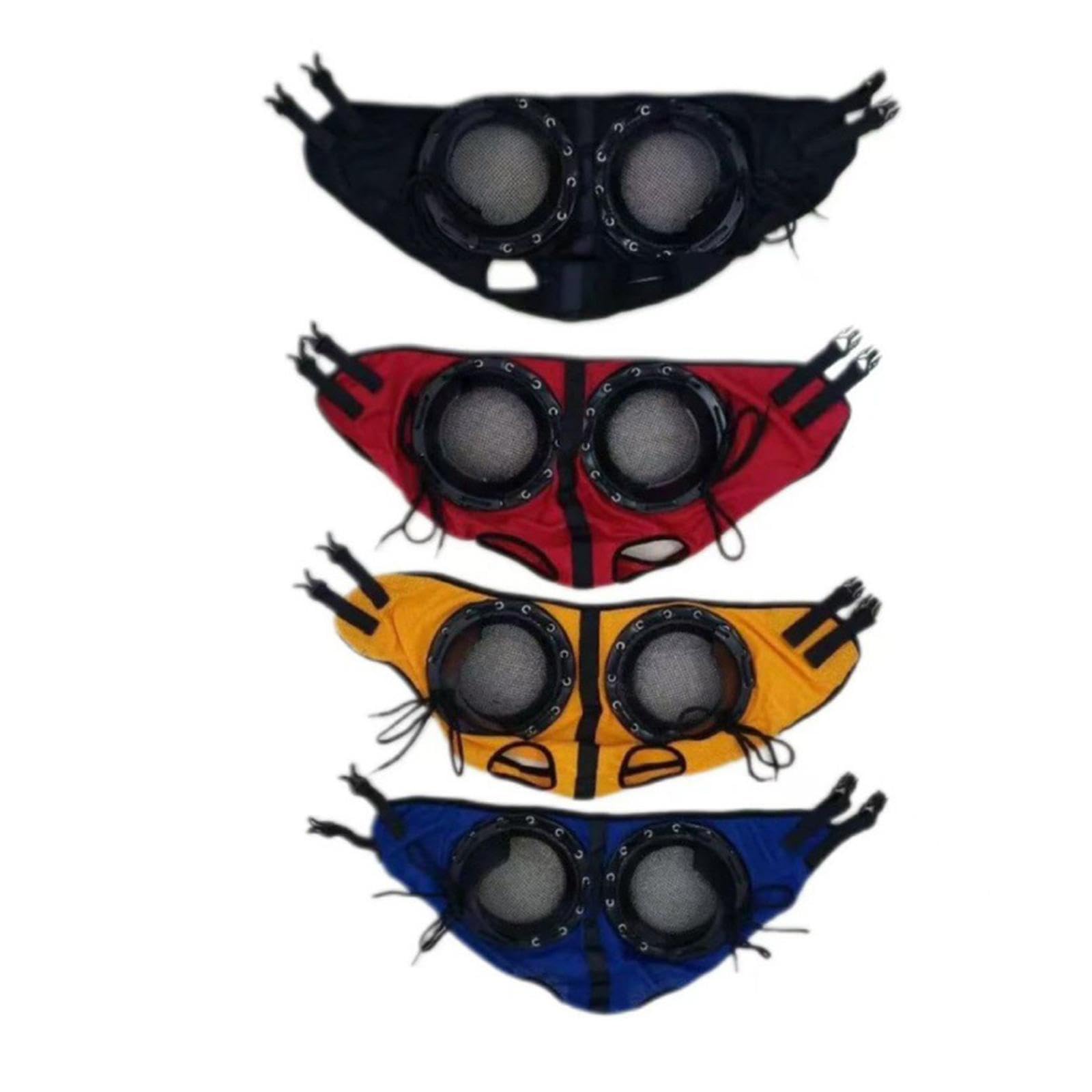 Anteojeras para Caballos, Gafas Ecuestres con Red Protectora