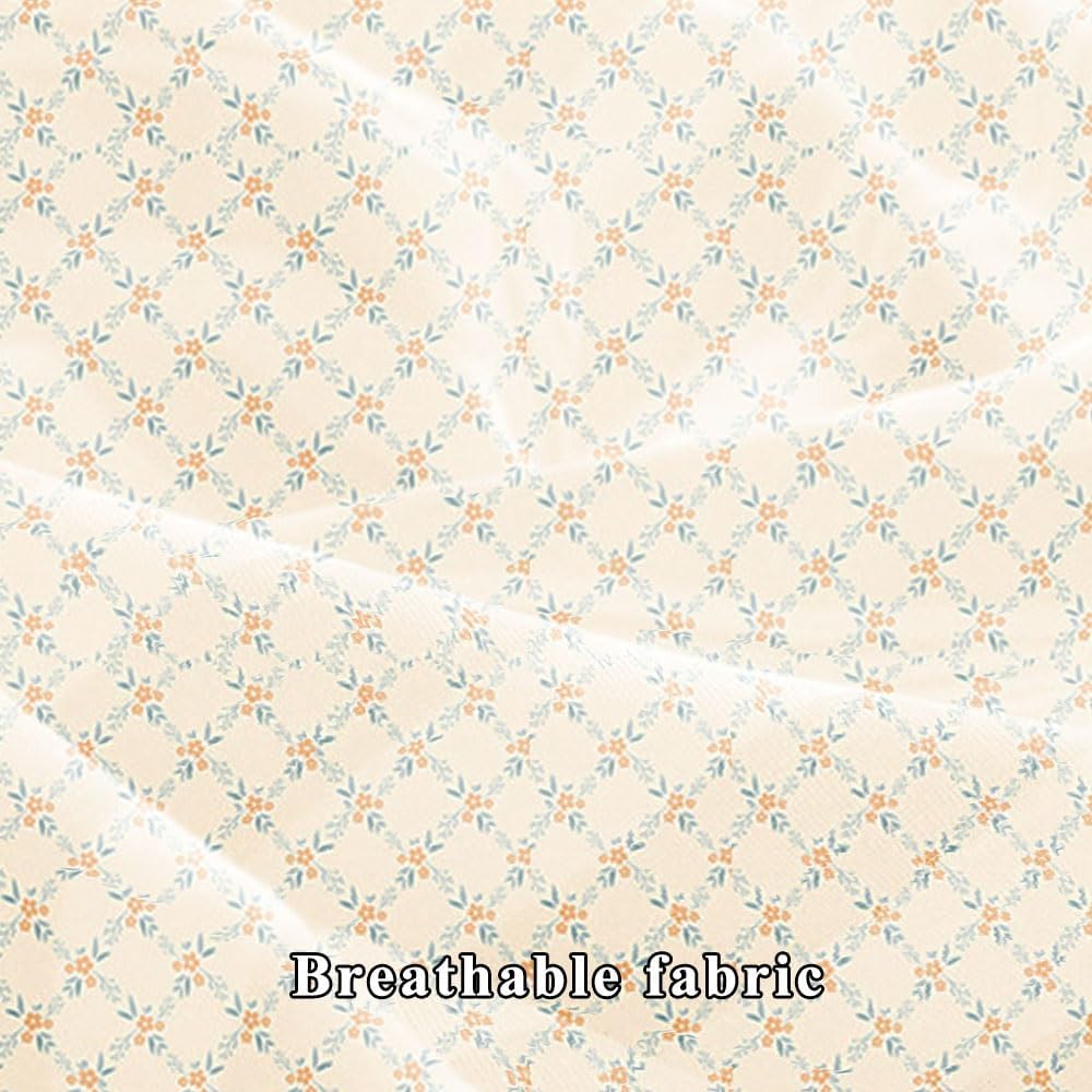 Ironing Board Cover Cotton Ironing Board Cover and Pad 36x12 39x13 43x13 48x15in Iron Board Cover with Thick Padding Elastic Edges(Yellow,48x15in(120x40cm))