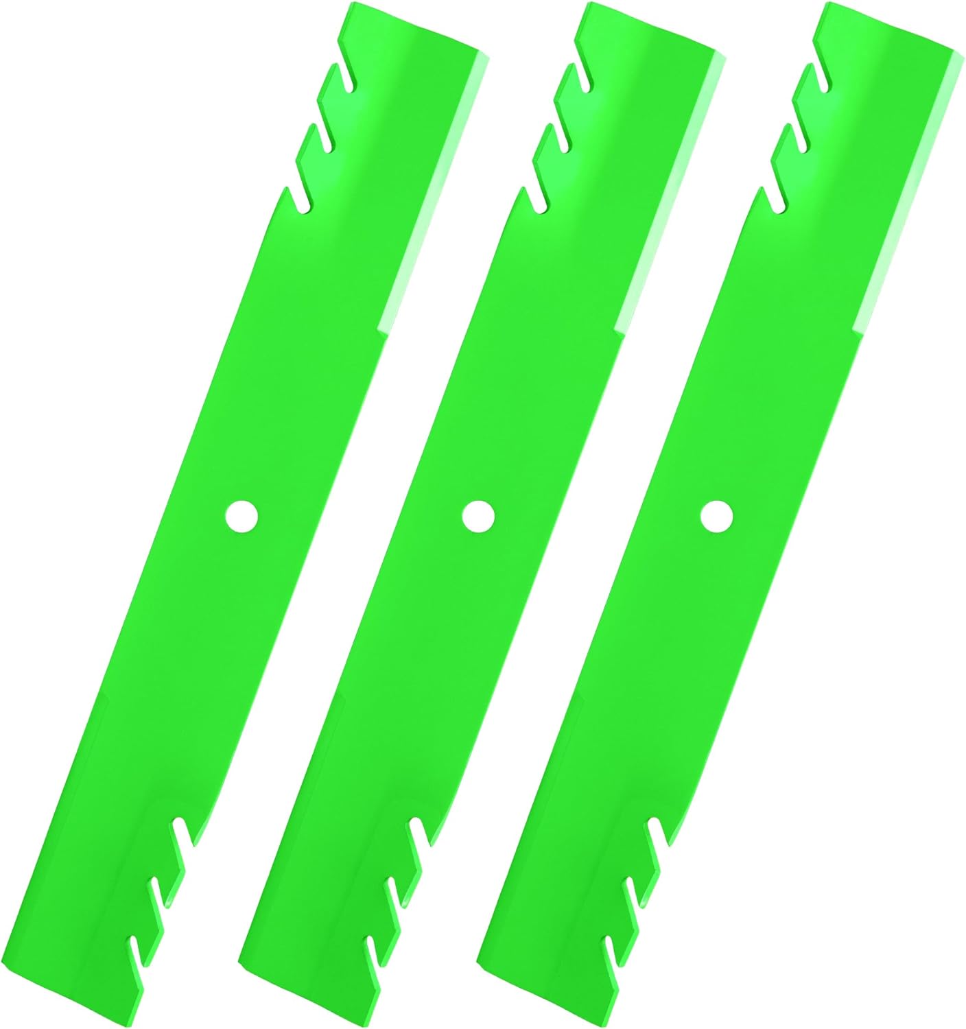 105-7718 105-7777 105-8777 115-9649 Mulching Blades - Fits to ro 60" Deck Zero-Turn Mowers (TimeCutter SS/Z Master/Grand Stand) Lawn Tractors (Titan HD 1500) Ex Mark Lazer Z (3 Pack)