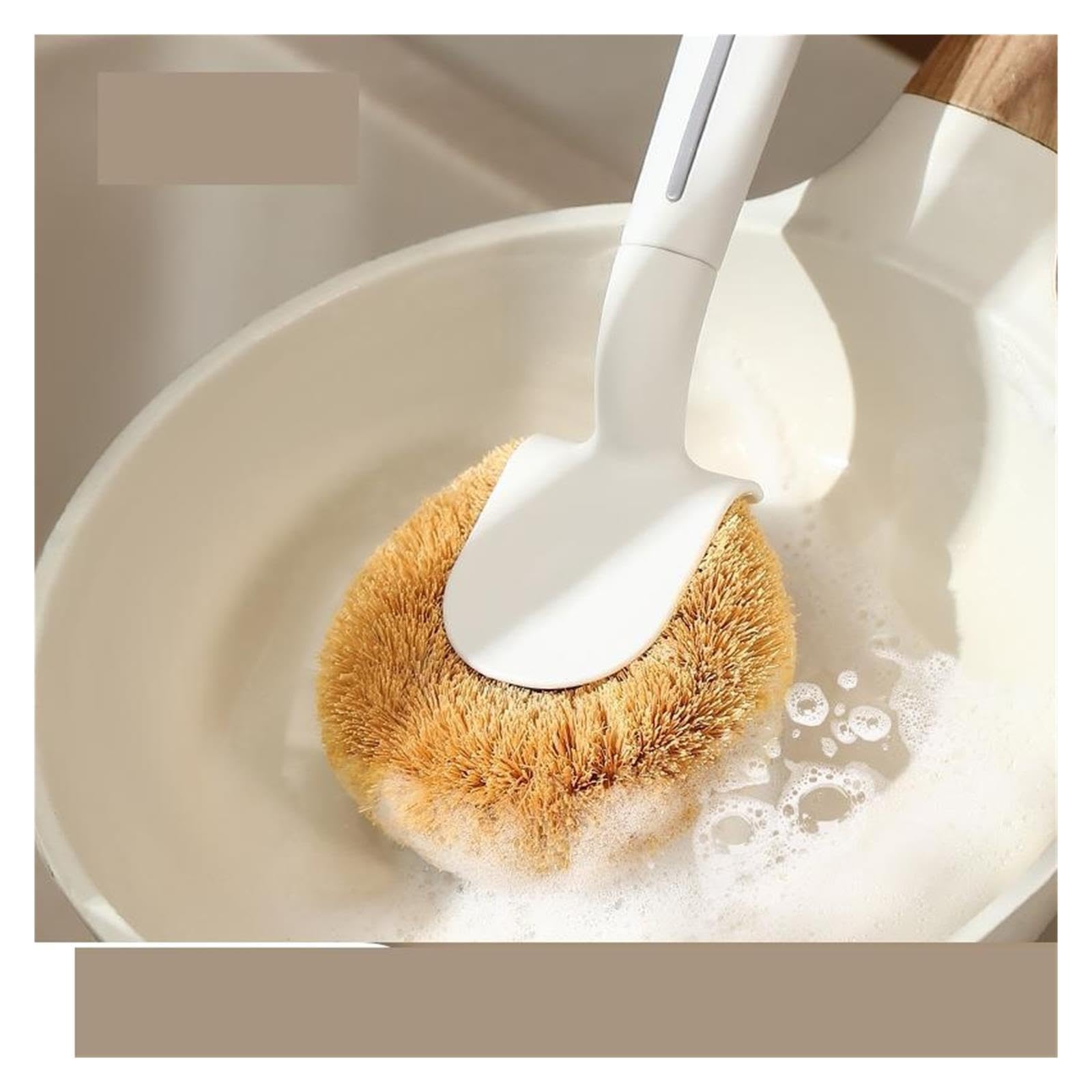 4pcs Household Long-Handled Pot Brush pour Cuisine
