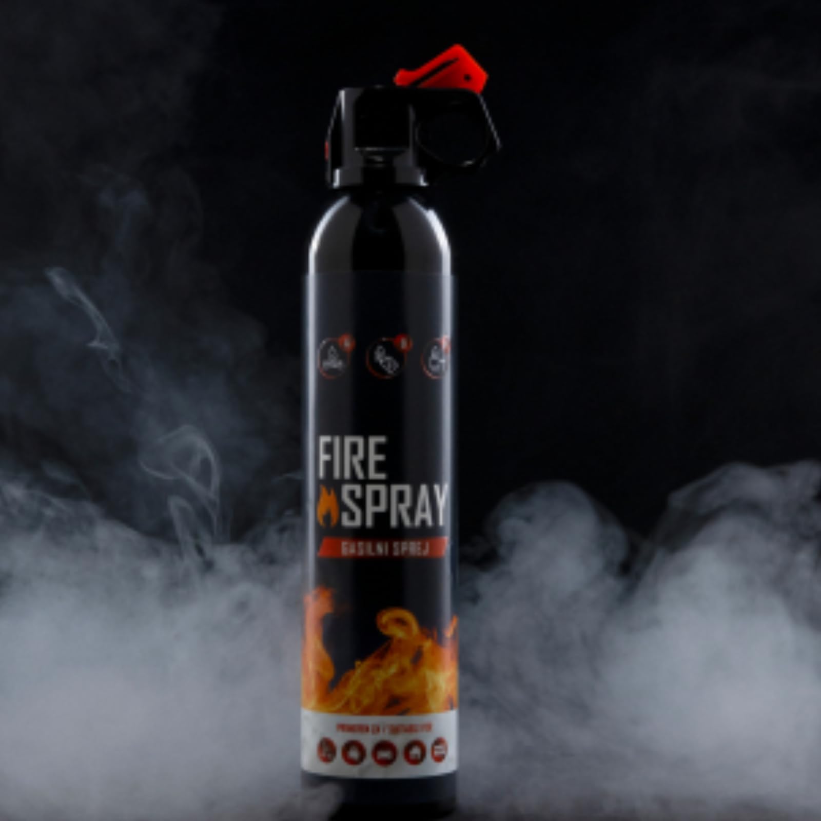 Bonpet Extintor Spray 500 ml – Portátil, Reutilizable, Clase A-B-F, Vida útil 2 años – Seguro y Ecológico para Hogar, Oficina y Vehículos