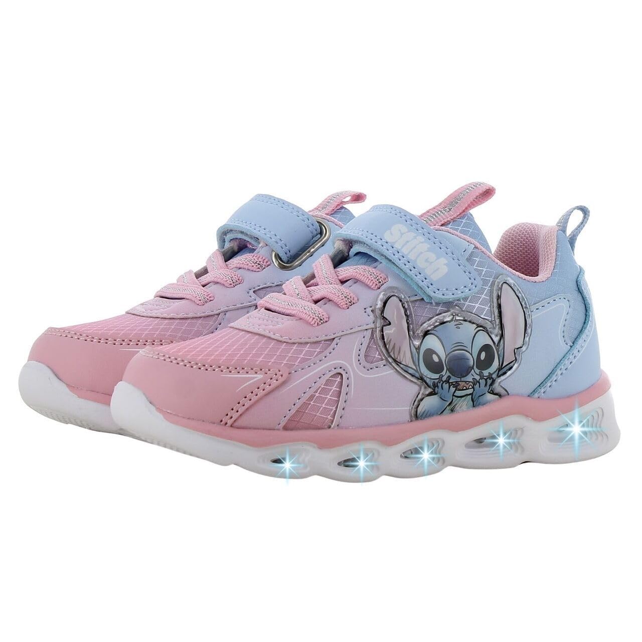 Leomil Lilo & Stitch Zapatillas con Luces Niña | Zapatos con luces para niñas, Ligeros y cómodos, Ideal para la escuela y el tiempo libre, Disney Lilo & Stitch