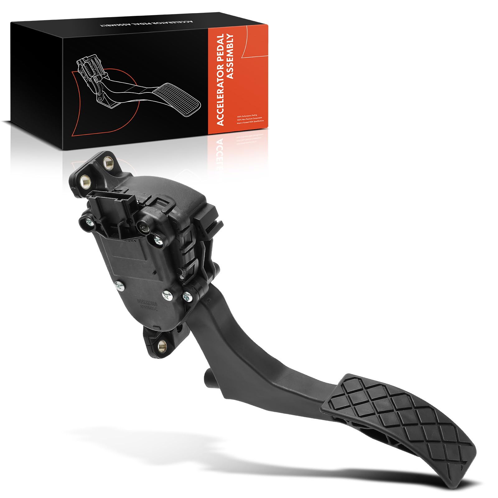 Frankberg Gaspedal Fahrpedalsensor mit Sensor für Linkslenker Kompatibel mit Golf IV 1J1 1997-2005 Polo 6C 6R 2011-2014 A1 8X1 8XK 2010-2018 A1 8X1 8XK 2010-2018 Replace# 6Q1721503M