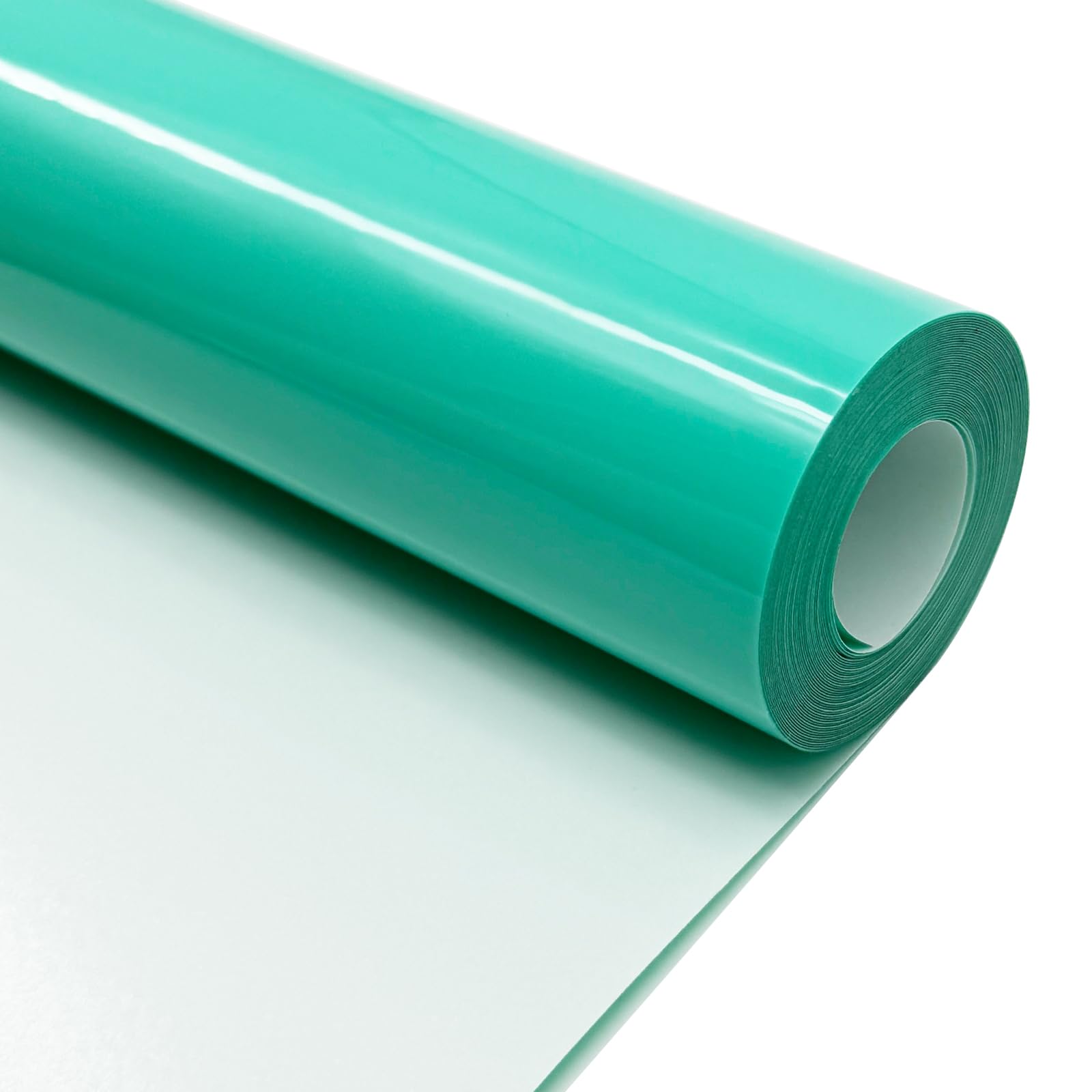 Mint Green Heat Transfer Vinyl HTV Roll Matte PU 12" x 20 ft. | Easy to Cut, Weed &amp; Transfer, Mint Green Iron On Vinyl for Cricut, Silhouette Cameo &amp; Other Craft Cutter Cutting Machine
