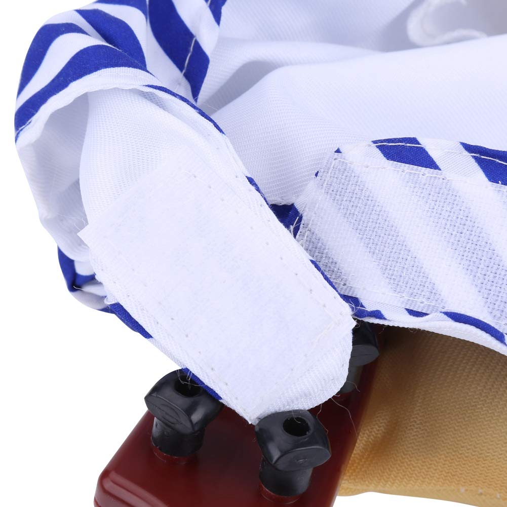 Pet Dog Cosplay Costume, Pet Puppy Guitar Player Outfit Halloween Christmas Party Costume Clothing Decoration(M) - Image 3
