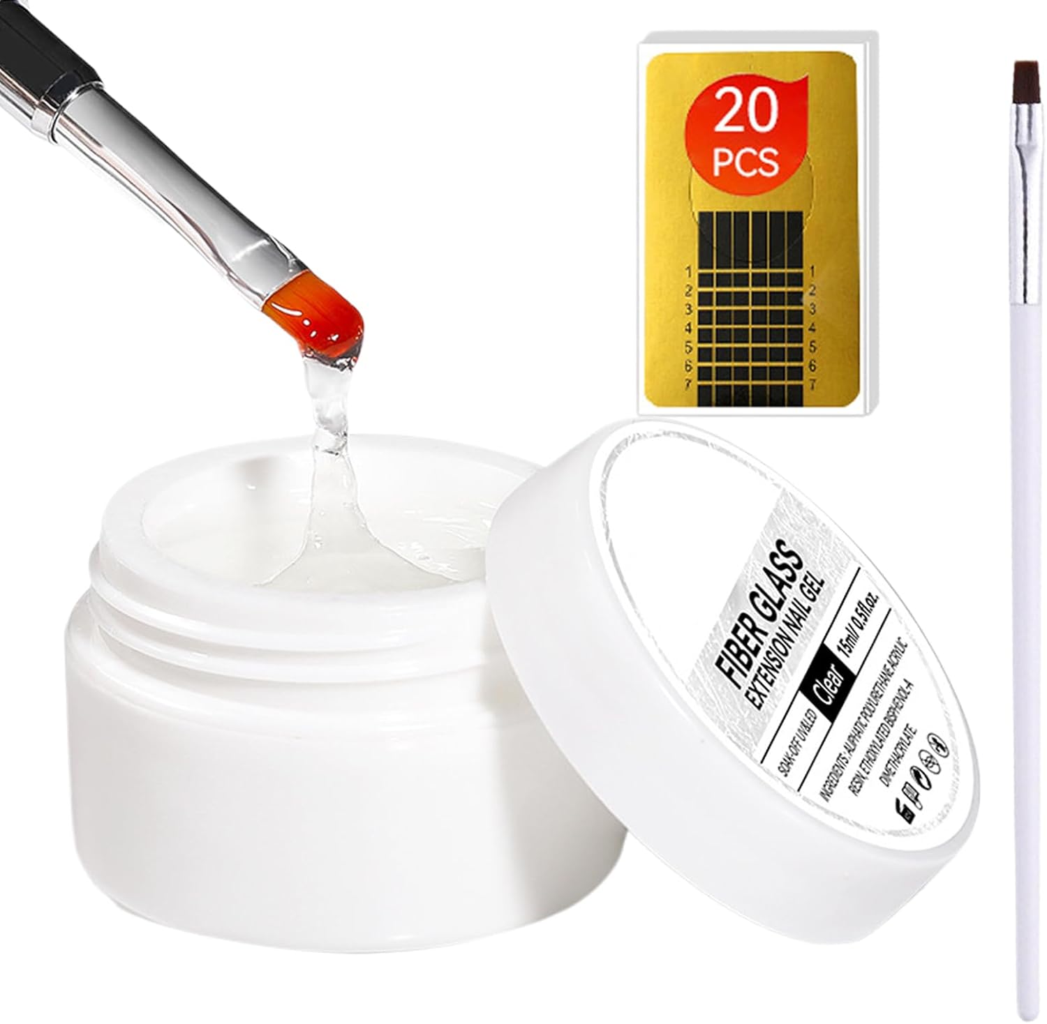 Gespleten Nagel Herstel,Sterke Nagellijm Versterker – Beschermend Langdurig Versterkend 15Ml Verdikkingsmiddel Voor Nagelherstel Thuis Verzorging Reizen Manicure