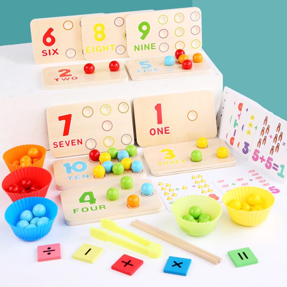Gioco Educativo di Conteggio dei Numeri, Gioco di Ordinamento delle Palline Colorate