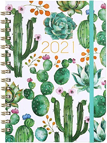 2021 Planner - Weekly & Monthly Planner with Tabs, 6.3