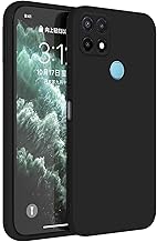 Topme Mobile Phone Case for Oppo A15 (6.52 Inches) Protective Case, Skin Protection, Made of TPU Silicone Case - Black