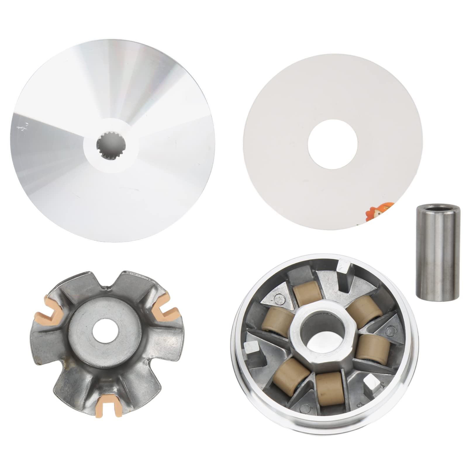 OUKENS Kit variador de carreras, kits variadores completos, accesorios de motocicleta de embrague delantero de motor para GY6-125 150 157CC