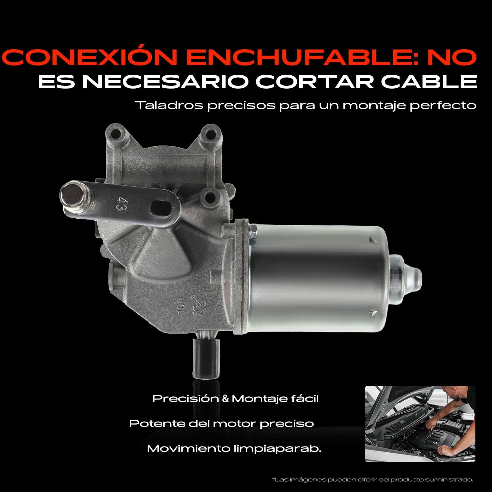 Frankberg Motor del limpiaparabrisas Compatible con R.a.n.g.e R.o.v.e.r Evoque L538 R.a.n.g.e R.o.v.e.r Evoque cabrio L538 Replace# LR024224,W0027101