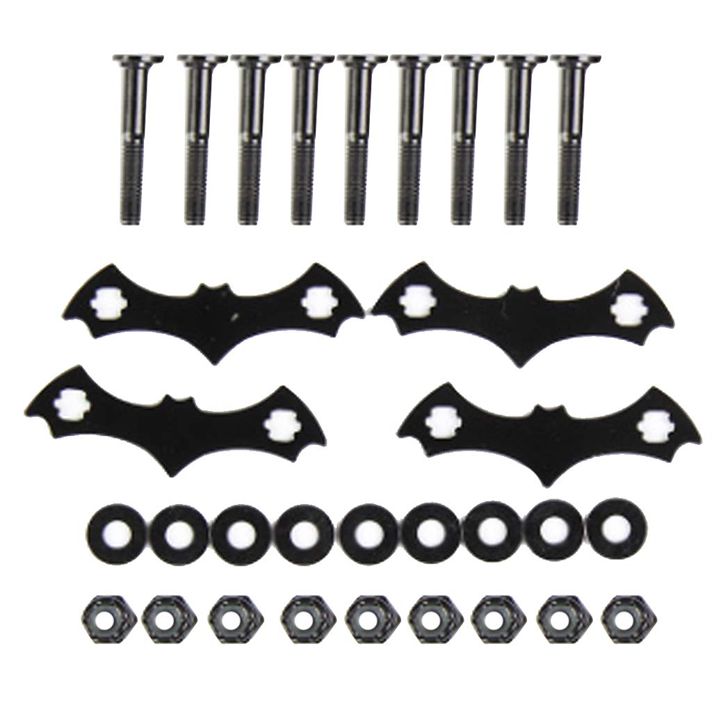 Lot de 4 joints de protection en acier au carbone pour skateboard Longboard