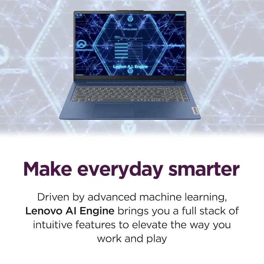 Image of Lenovo IdeaPad Business Slim 3i Laptop Computer, 15.6 inch Full HD Display, Intel N150 CPU, 8GB LPDDR5 RAM, 128GB SSD, Lightweight, Long Battery Life, WI-FI 6, Windows 11 with Microsoft 365
