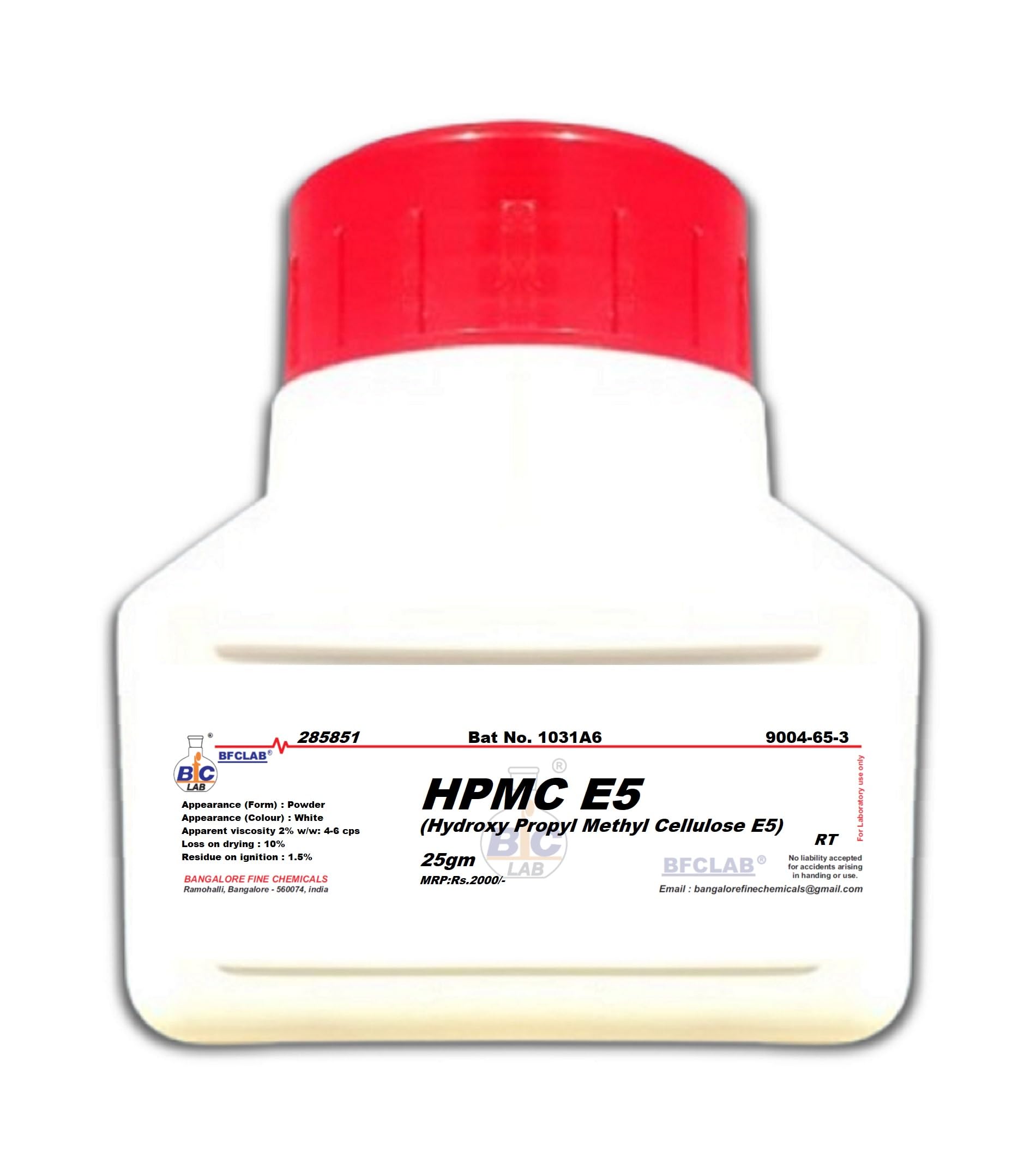HYDROXY PROPYL METHYL CELLULOSE E5-25gm (HPMC E5)-image-29