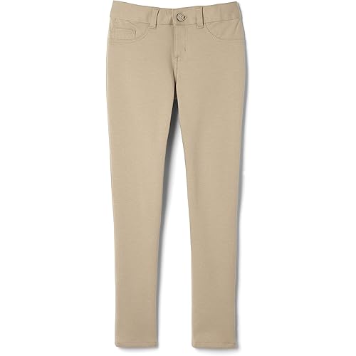 French Toast Girls' Skinny 5 Pocket Knit Pant