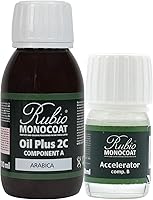 Vista 65 de Rubio Monocoat Aceite para Acabado de Madera 175 pies² - Puro Oil Plus 2C Aceite de Linaza para Madera Rápido de Secar, Ecológico para Uso