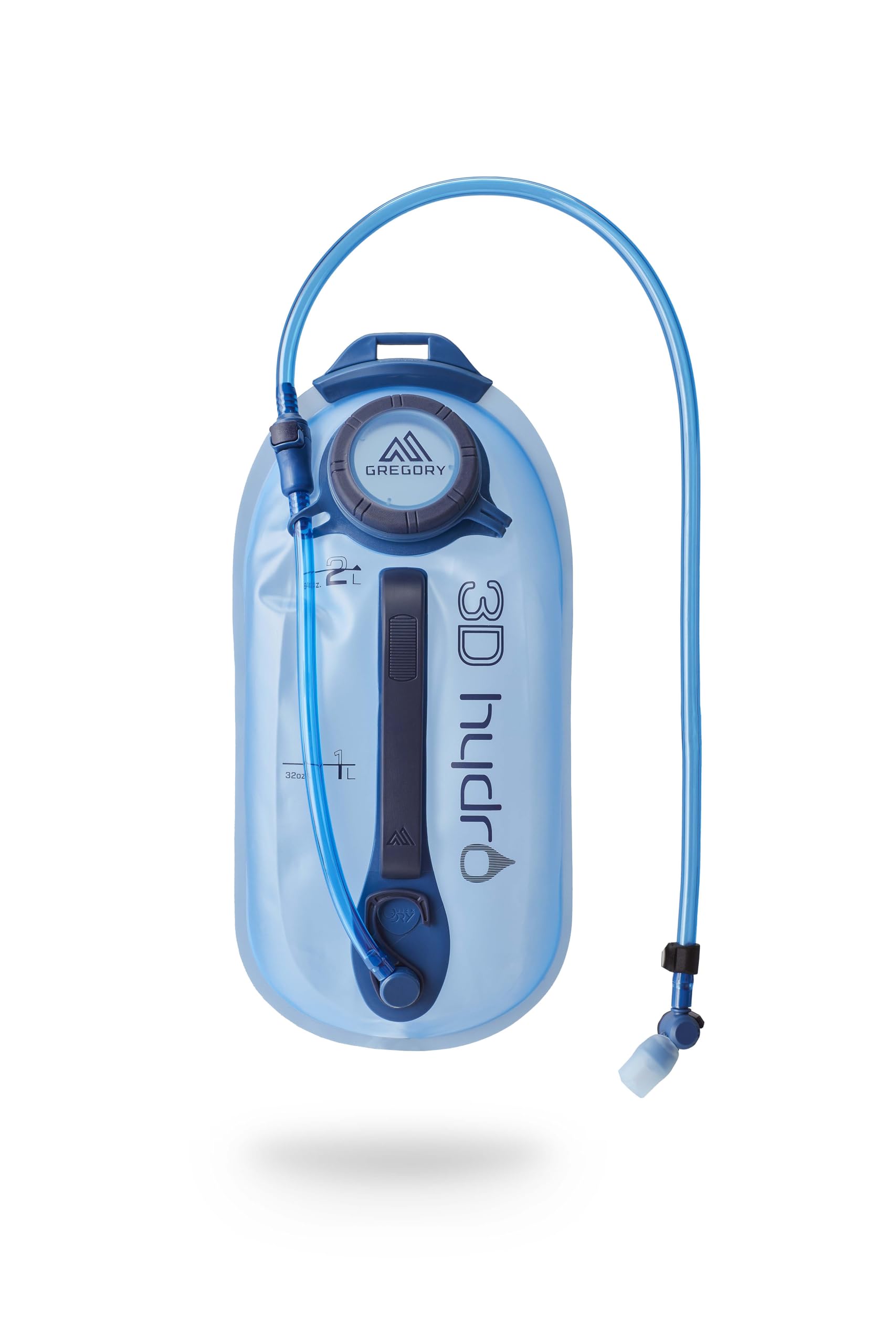 Gregory Hydration Accessory - 3D Hydro 2L Reservoir, 32 cm, 2 L, 0.19 KG, Blue (Optic Blue)