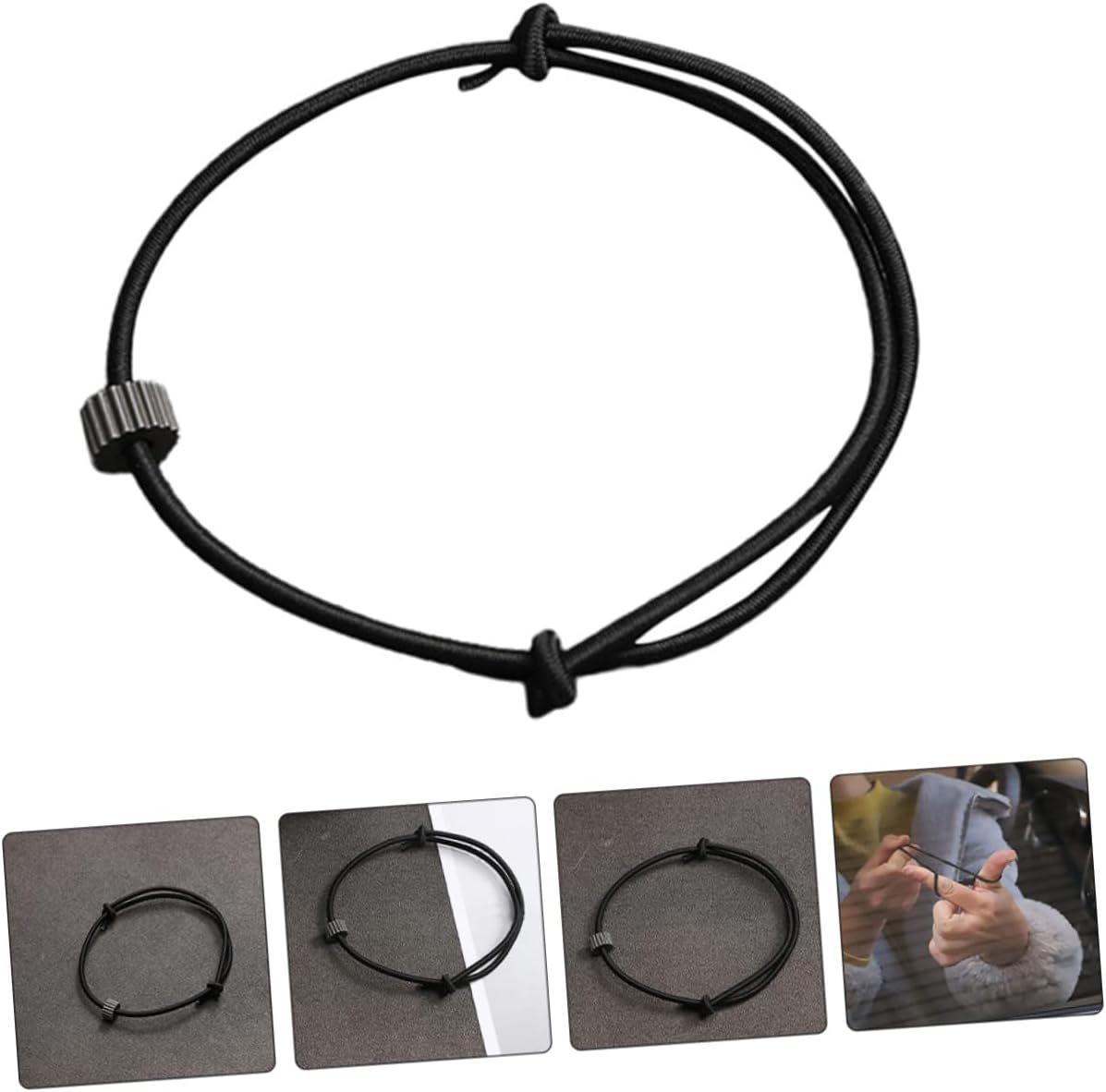 2pcs Automotive Escape Equipment Car Window Breaker Hand Chain Survival Bracelet for Emergency Situations