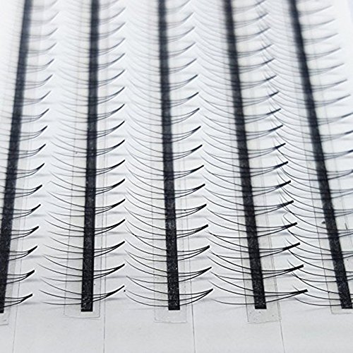 EMEDA 3D Volume Eyelashes Extensions Russian Cluster Individual Eyelashes Professional Volume C Curl Lash Extensions for Beauty (VLash-0003)