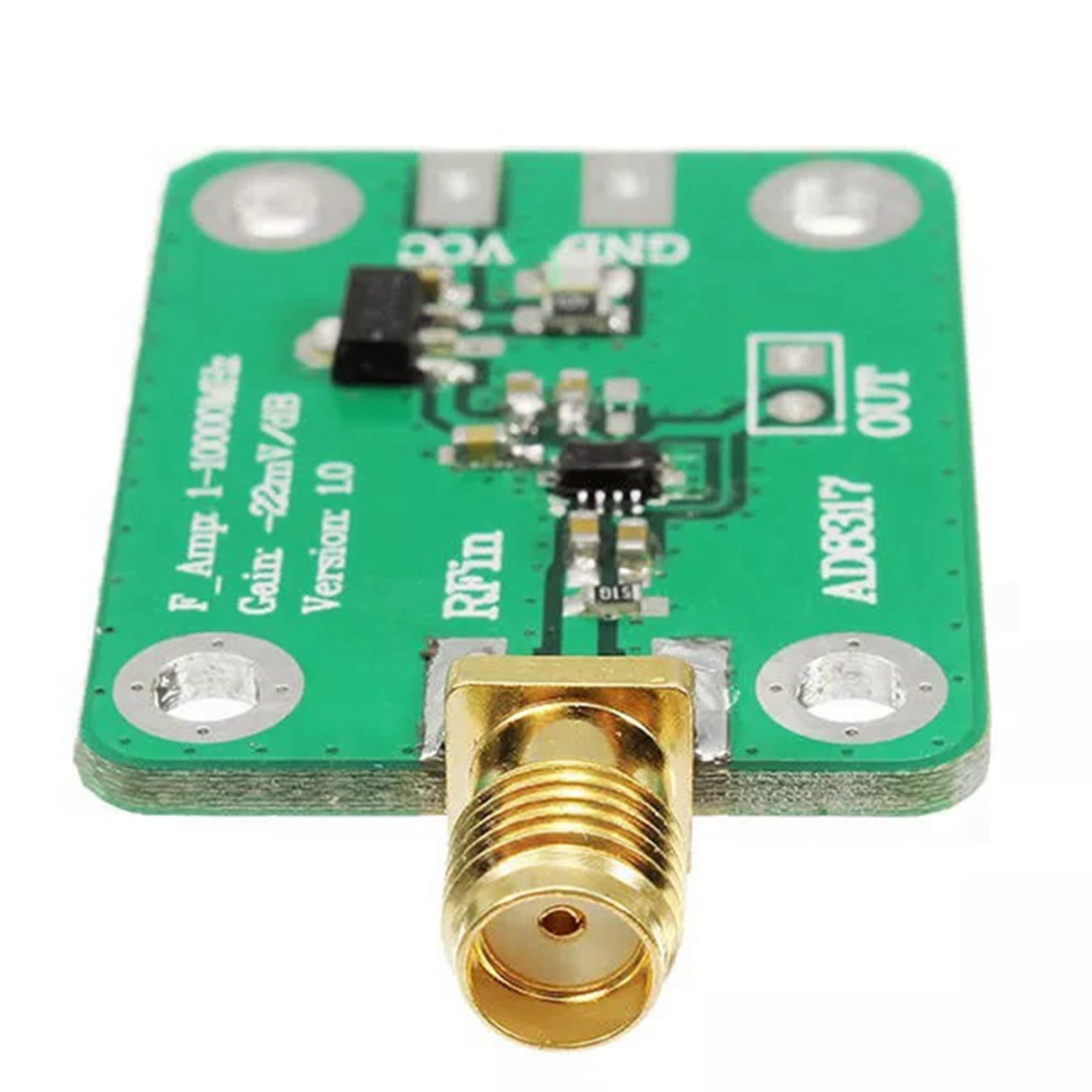 Produktbild von Bcowtte 2x AD8317 Logarithmischer Hochfrequenz-Detektor – RF Log Detektor 1M–10000MHz, Log-Ausgang, Power Meter, SPI-Schnittstelle