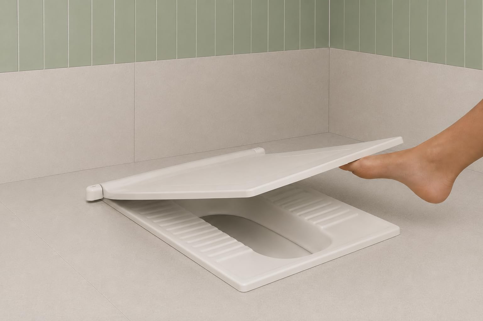 Omplast Inc Orissa Pan Cover Deluxe (21 inches, Off White) 1