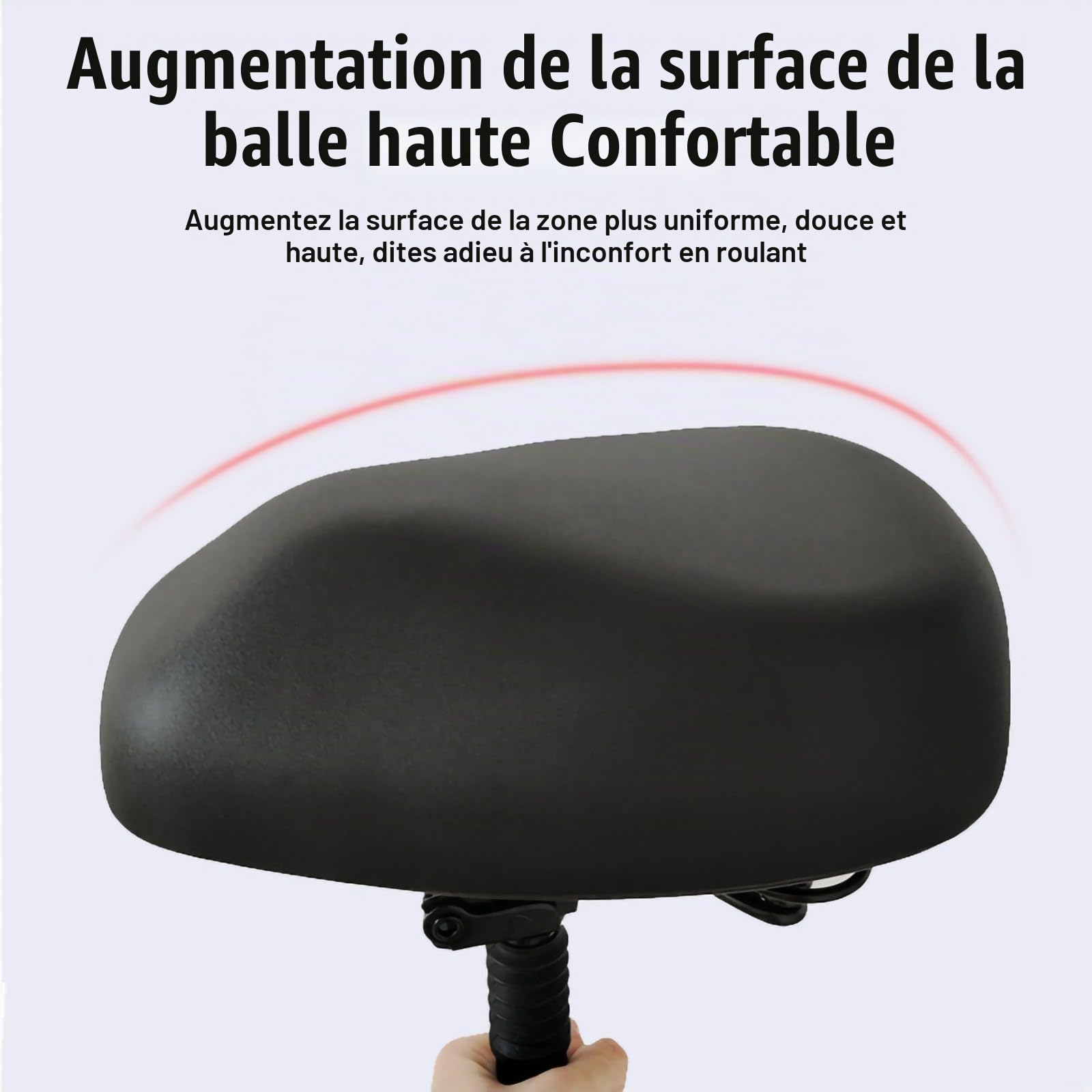 Siège de Trottinette Électrique pour Ninebot E2/E2Plus, Siège de Scooter Chocs/Doux/Respirant, Selle Réglable 48-68CM/Capacité de Poids 100KG, Accessoires pour Trottinettes Vlectrique