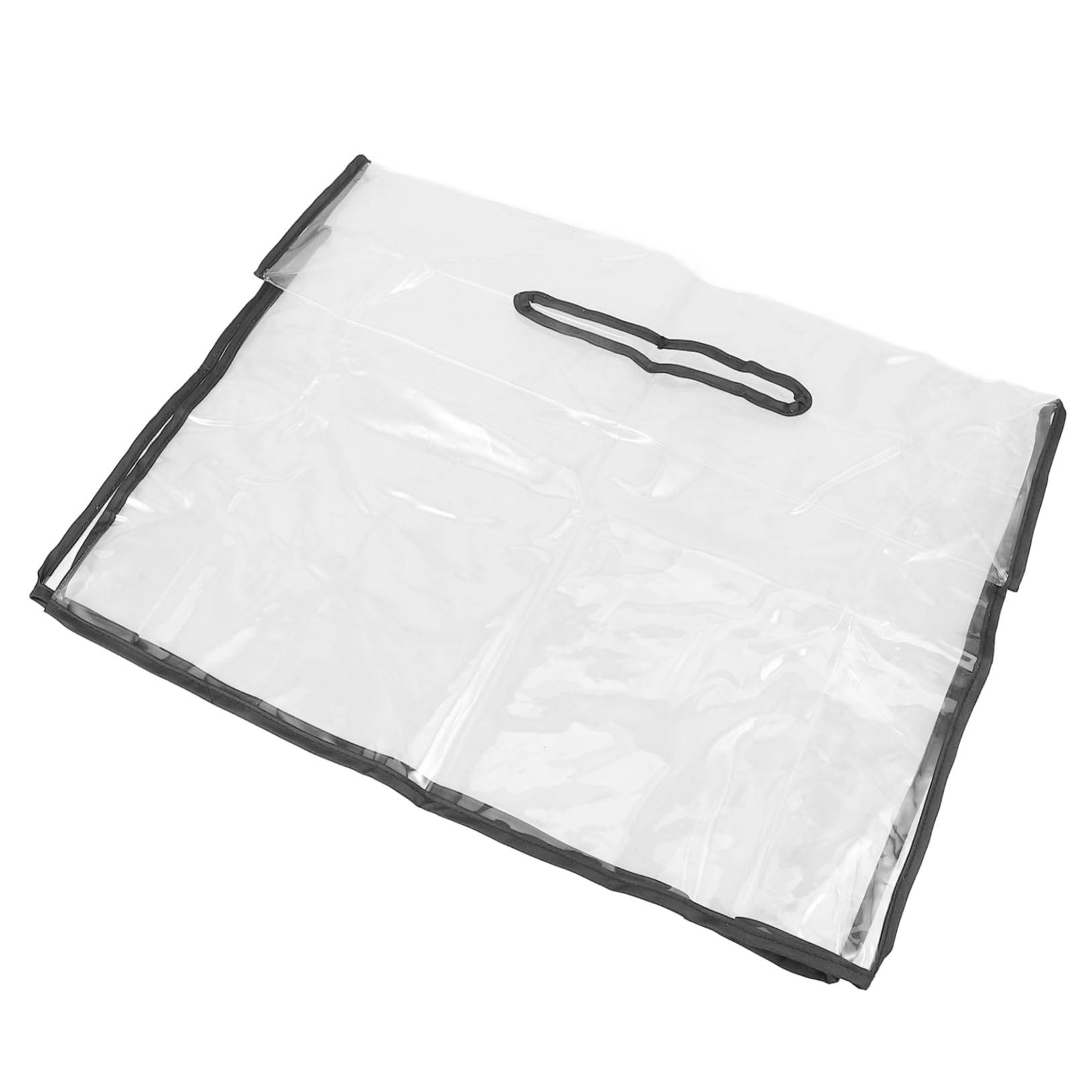 BESPORTBLE Imperméable à Main Transparent Poche Fourre-Tout De Travail Femmes à Main Clair Anti-Pluie à Étanche Housse De à Anti-Pluie S'échapper PVC