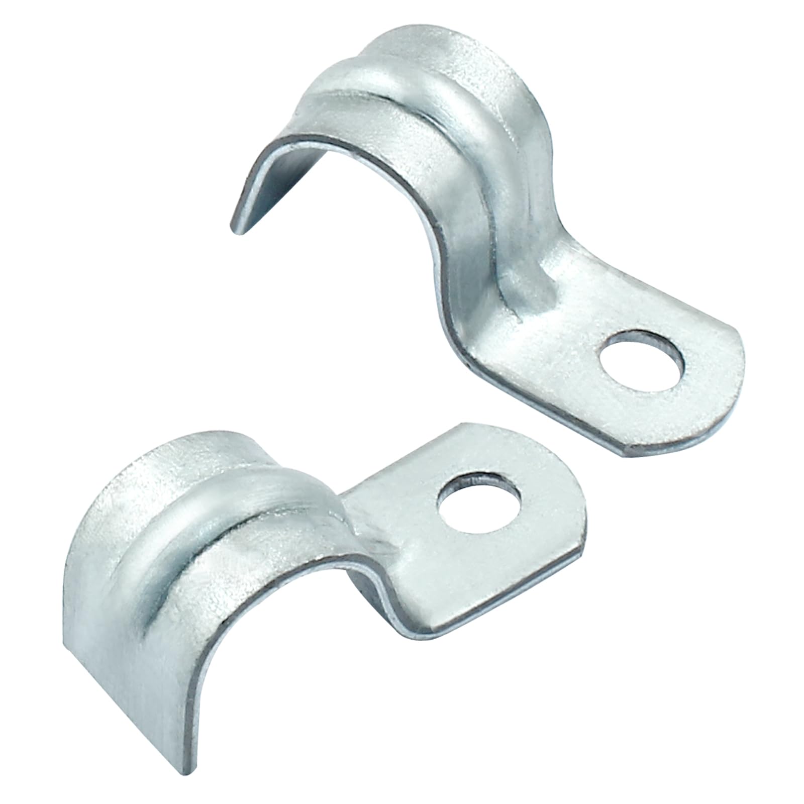 Biaungdo M12 1/2 Inch Rigid Pipe Strap, 30 Pcs, Zinc Plated Steel