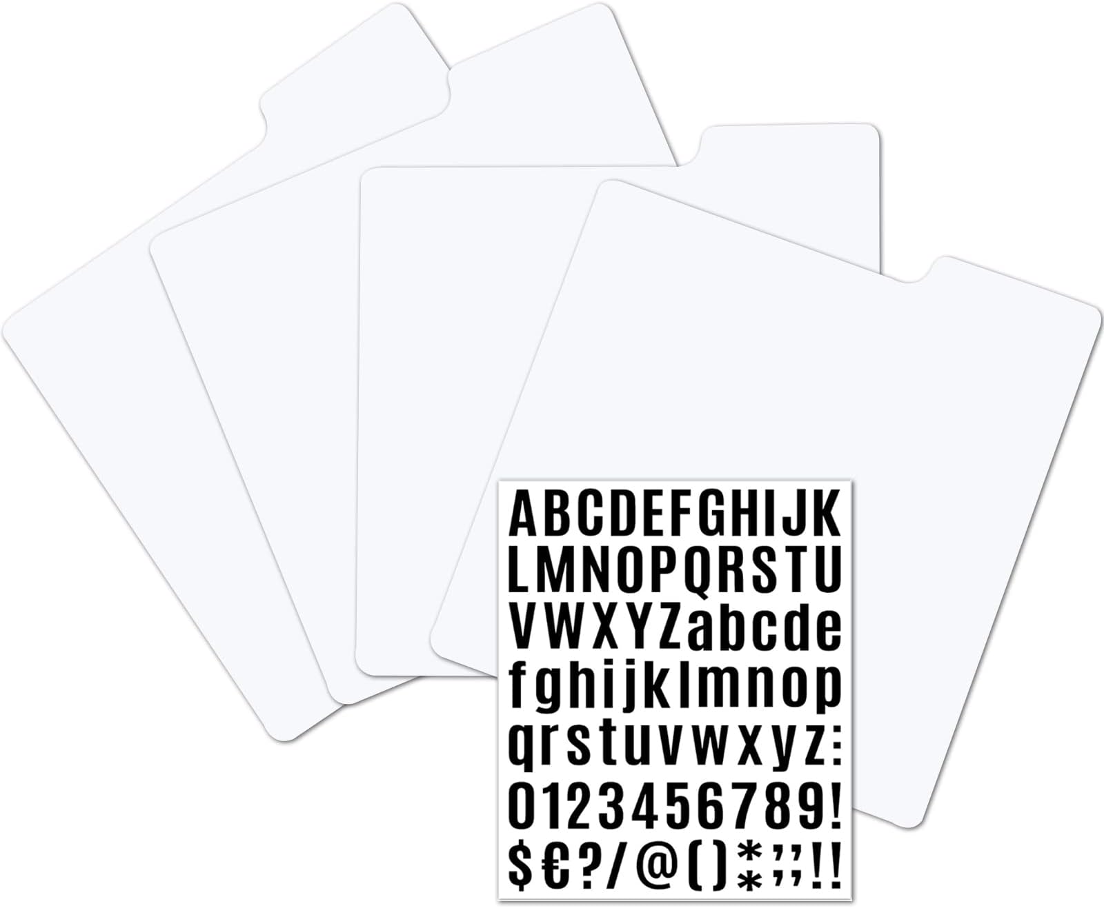 tutata 12 Inches LP Divider with Alphabet Labels, 12" 33 RPM Record Divider, Vinyl Record Dividers A-Z