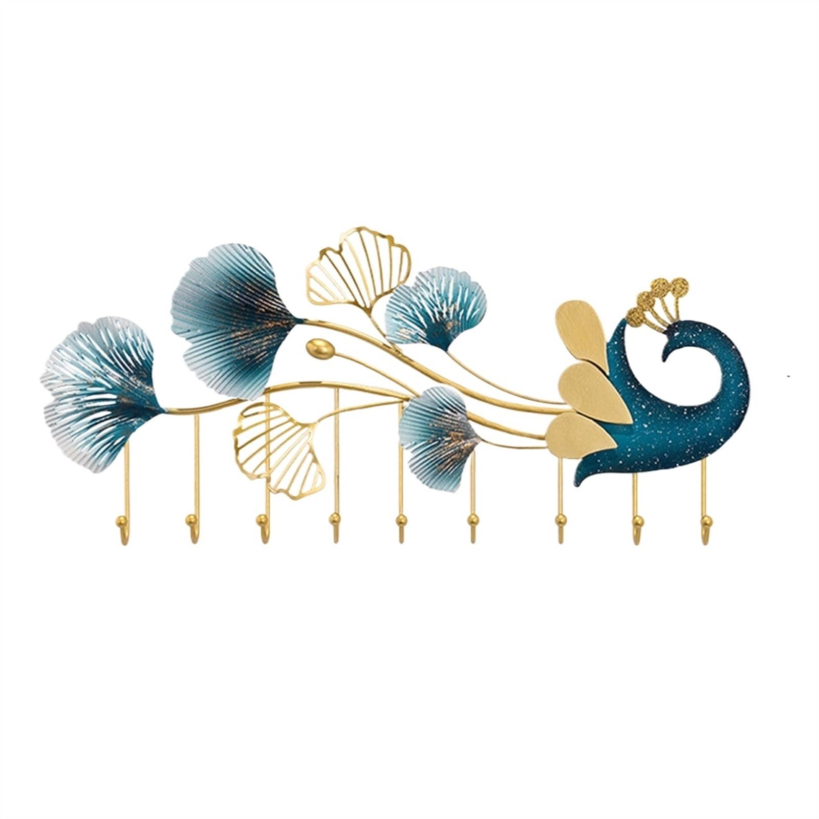 Zyyanshop One Color Wall Coat Rack Modern Coat Hooks Chinese Style Behind The Door Hanging Shelves Key Simple Entrance Creative Decorative