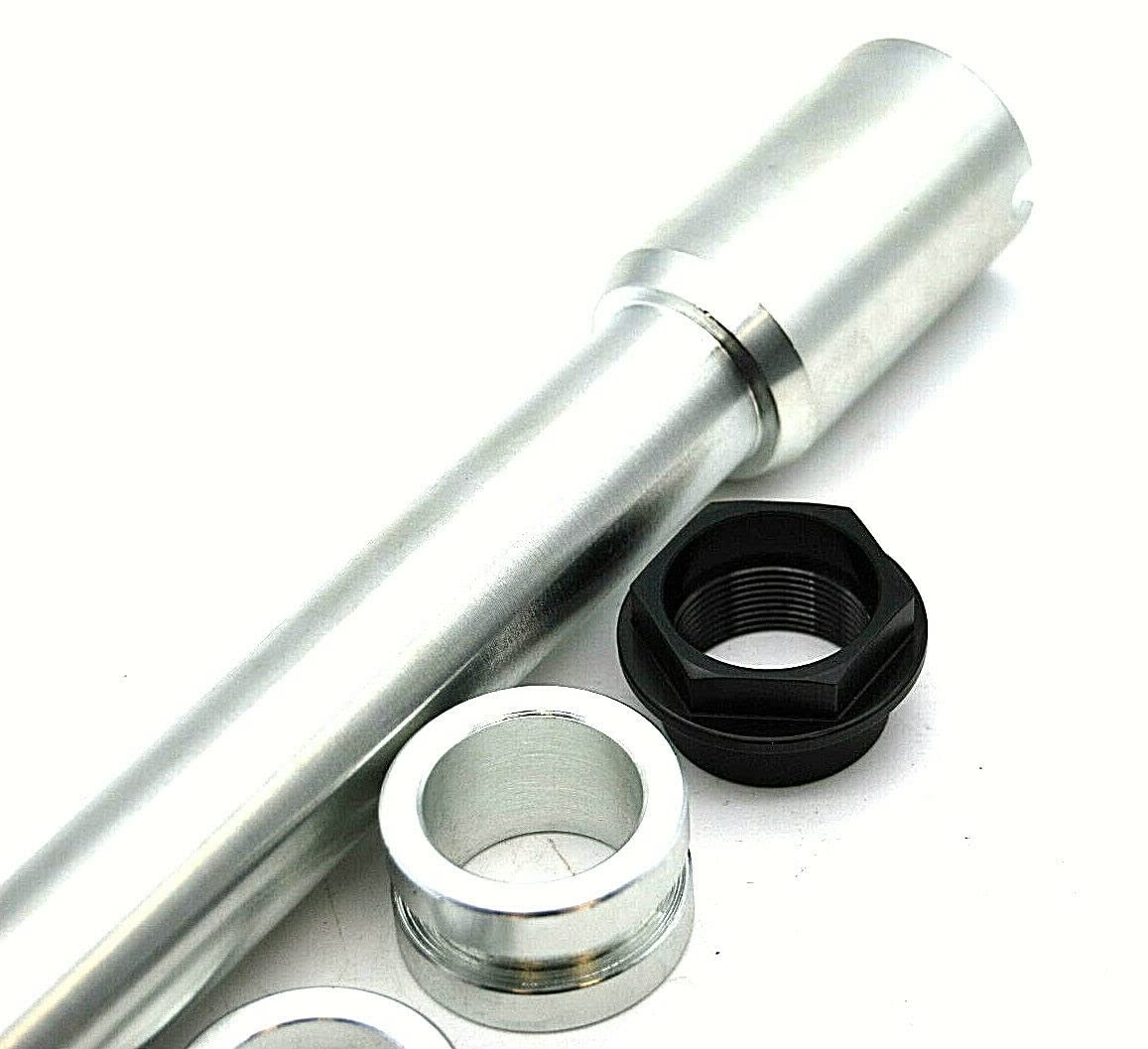 Eje 848 1098 1198 eje delantero eje delantero NUEVO NEW (negro) para DUCATI