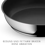 WMF Devil Pfannenset Induktion 3-teilig - Bratpfannen 20, 24, 28 cm - Edelstahl Cromargan Antihaft Pfannen Set, Beschichtet, Spülmaschinengeeignet, Backofenfest, Hitzebeständig und Kratzfest - 2